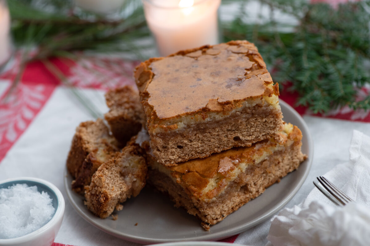 Eggnog Butter Cake Recipe